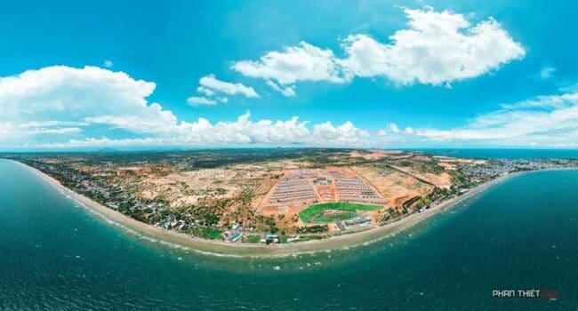 Biển Tiến Thành tại ví trí NoVa world resort