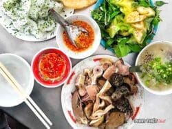 Bánh hỏi lòng heo Phú Long