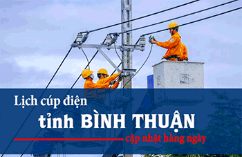 Lịch cúp điện Bình Thuận