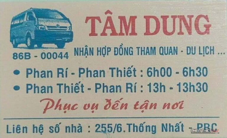 Xe Tâm Dung Phan Thiết - Phan Rí cửa 5 nha xe tam dung 7 compressed